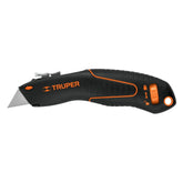 Truper Self - Retracting Knife 15Cm.